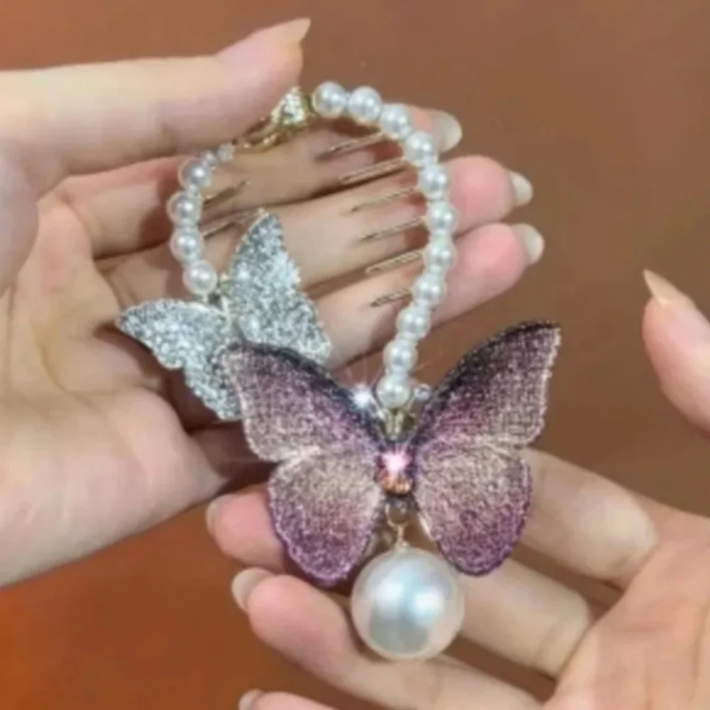 Embroidery Rhinestone Hair Accessories